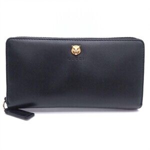 Gucci Animarier Tiger Leather Zip #247650G25B